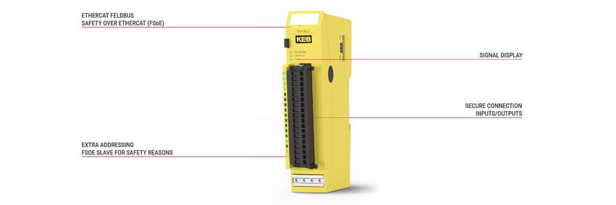 KEB C6 Safety I/O teknik detay